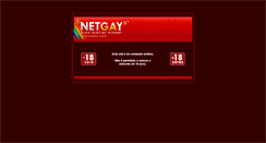 Desktop Screenshot of netgay.com.br