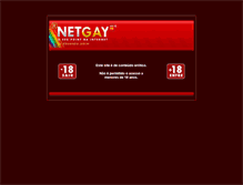 Tablet Screenshot of netgay.com.br